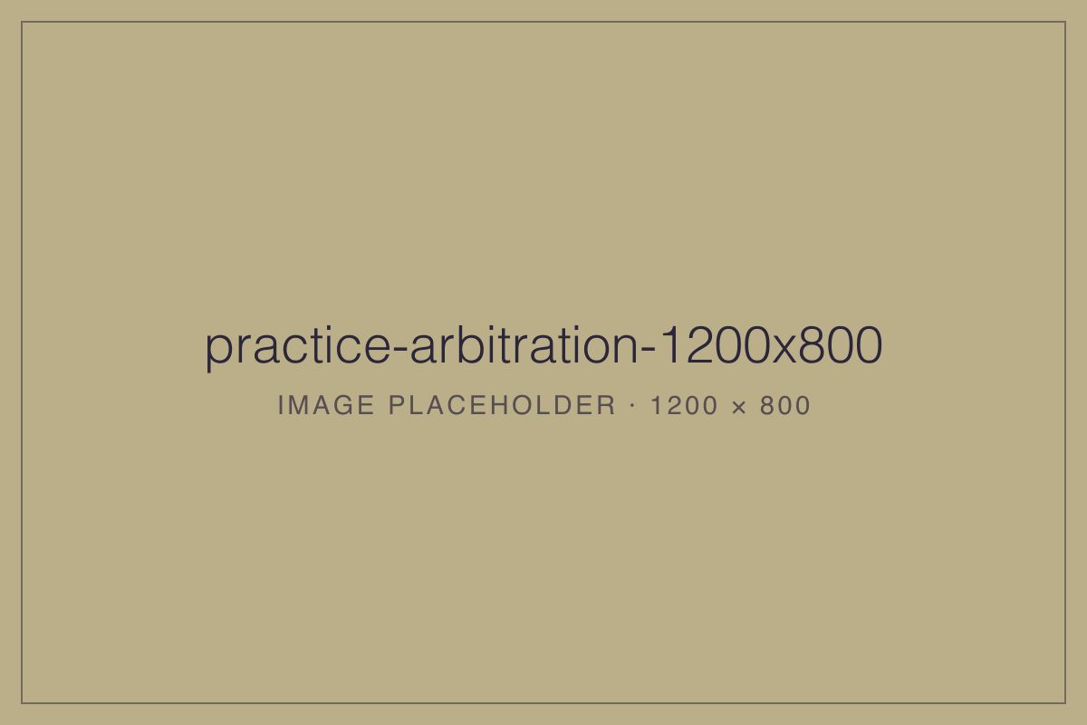 Practice Arbitration (1200×800 placeholder)