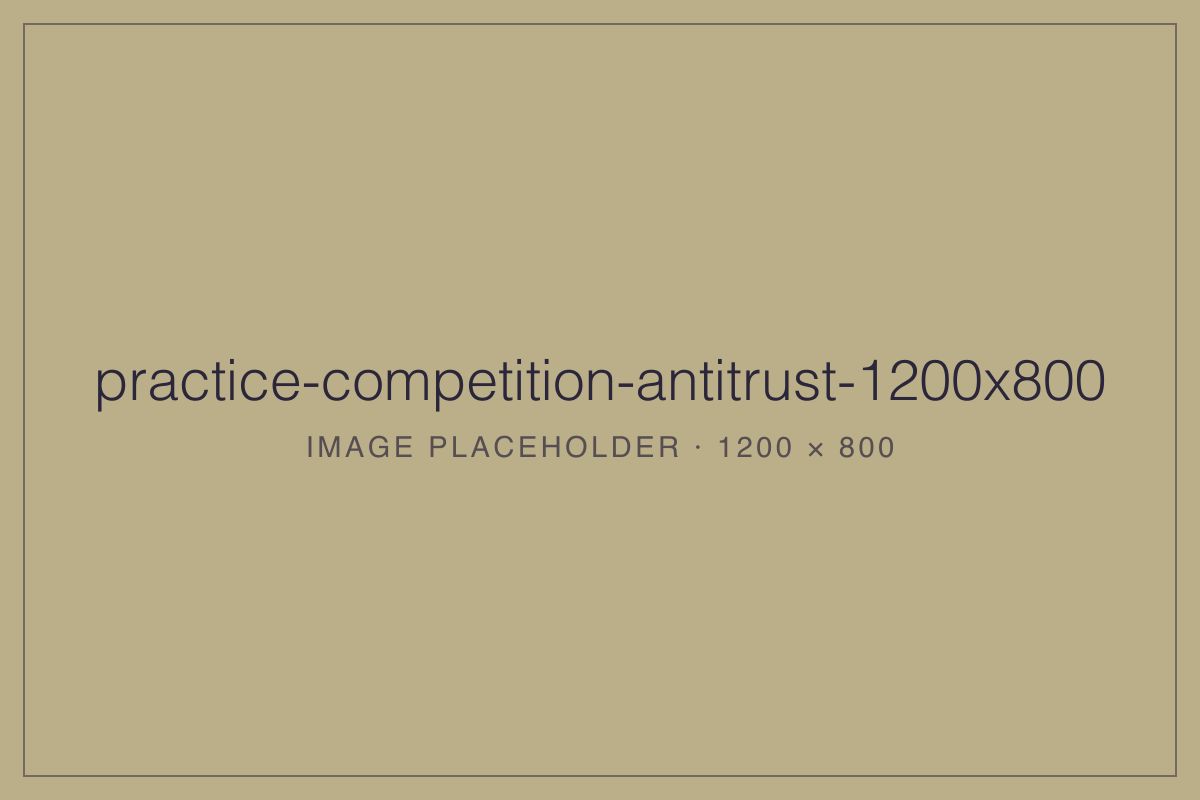 Practice Competition Antitrust (1200×800 placeholder)